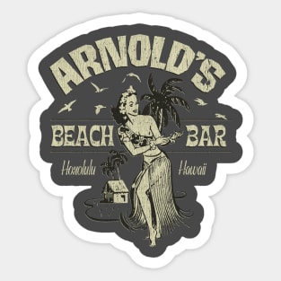 Arnold's Beach Bar Sticker